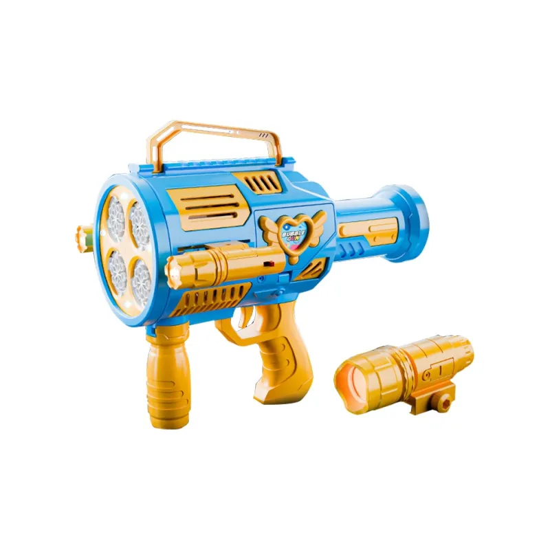 Cute Baby Four Cylinder Bubble Blower Machine, Handheld Electric Bubble Machines-10