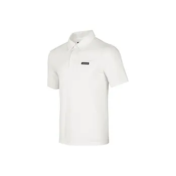 Skechers Polo Shirt Men's Marshmallow White