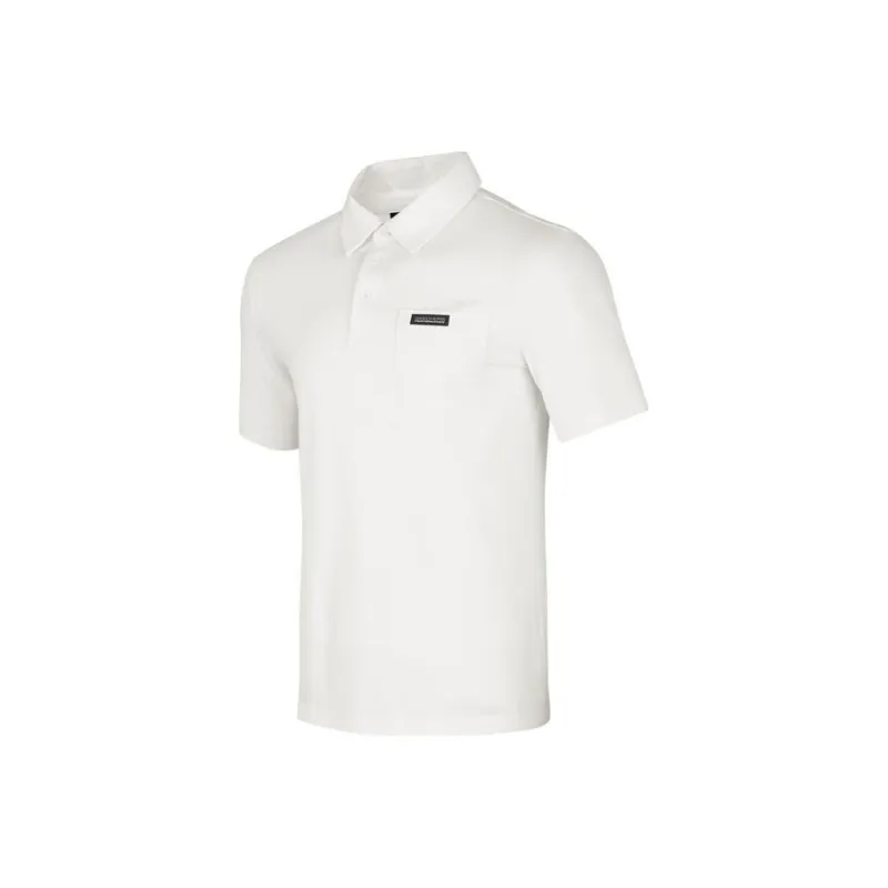 Skechers Polo Shirt Men's Marshmallow White-0