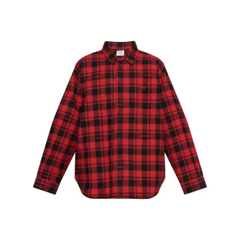 Vetements Checkered Long Sleeve Shirt