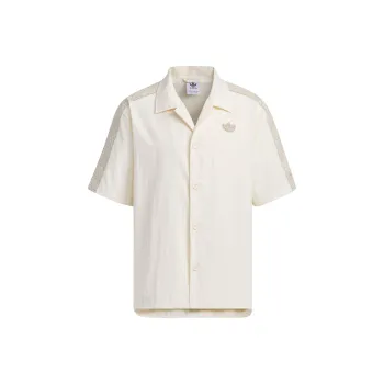 adidas originals Monogram Logo Short Sleeve Shirt White