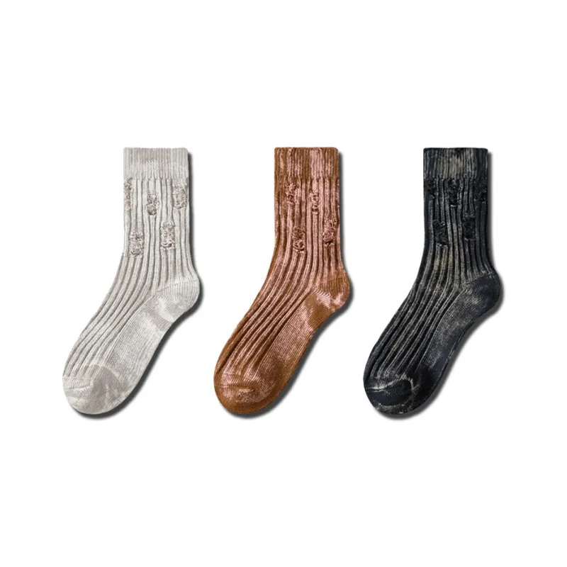 YOOKA Mid Calf Socks Unisex Combo Set-9