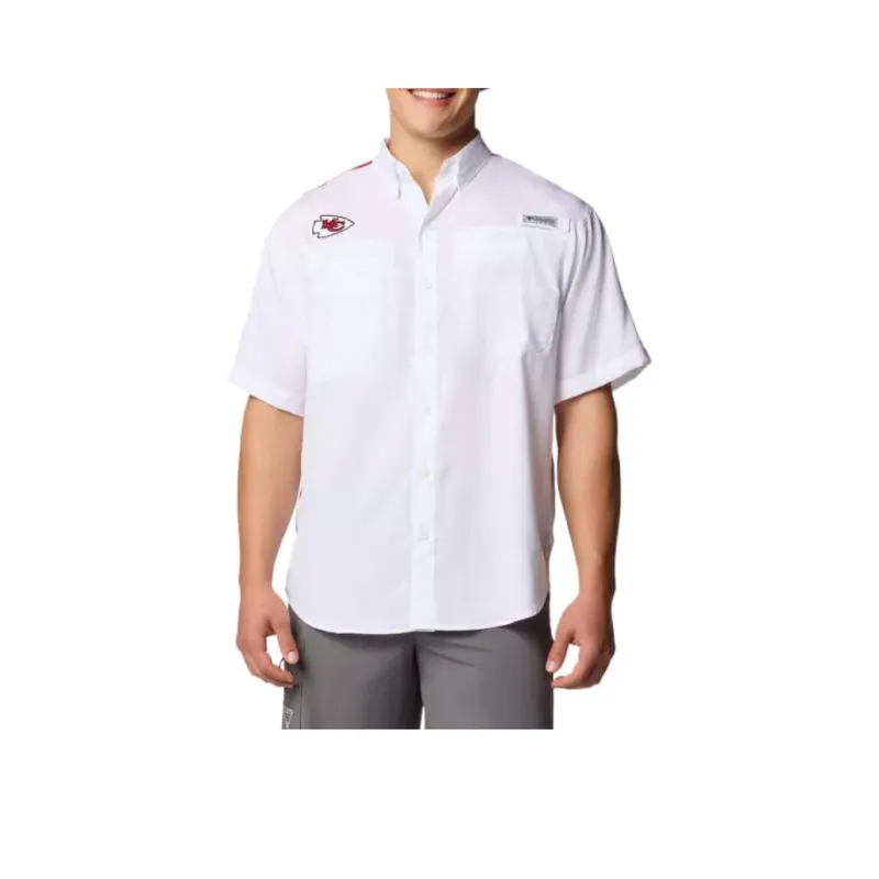 Columbia PFG Tamiami Shirt Men's White-0