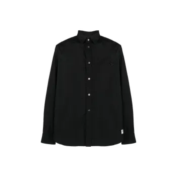 Sacai Embroidered logo Poplin Shirt