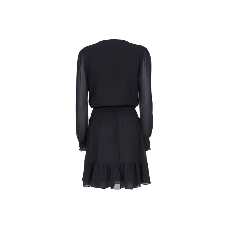 MICHAEL KORS Long Sleeved Dresses Women's Black-1