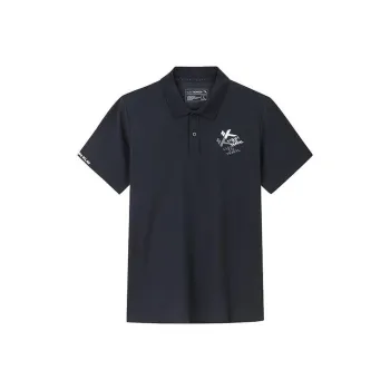 Anta Basketball Collection Polo Shirt Men's Basic Black