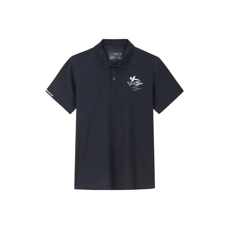 Anta Basketball Collection Polo Shirt Men's Basic Black-0
