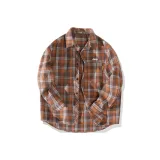 Coffee Gray Plaid