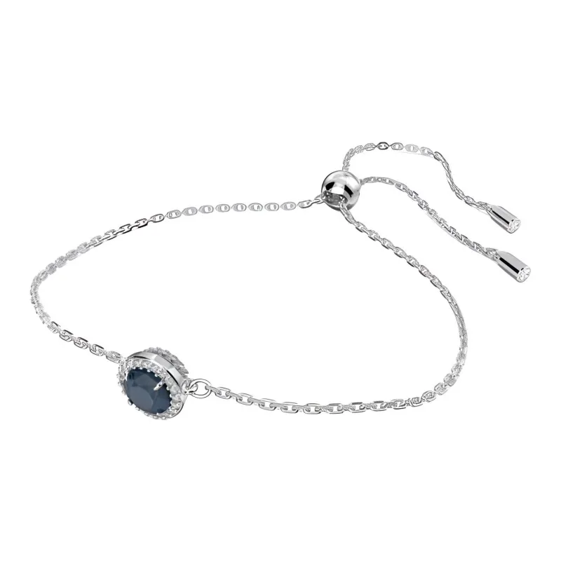 Swarovski Rhodium-Plated Zirconia Bracelets Unisex Silver-1