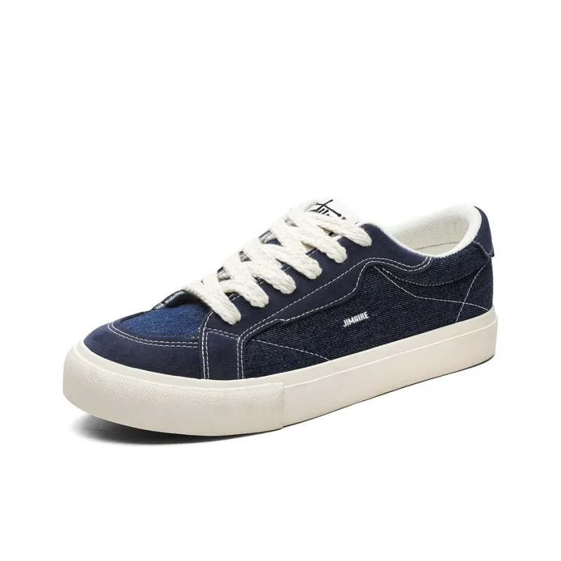 King Jinmai Slip Resistant And Breathable Low Top Canvas Shoes Men's-5