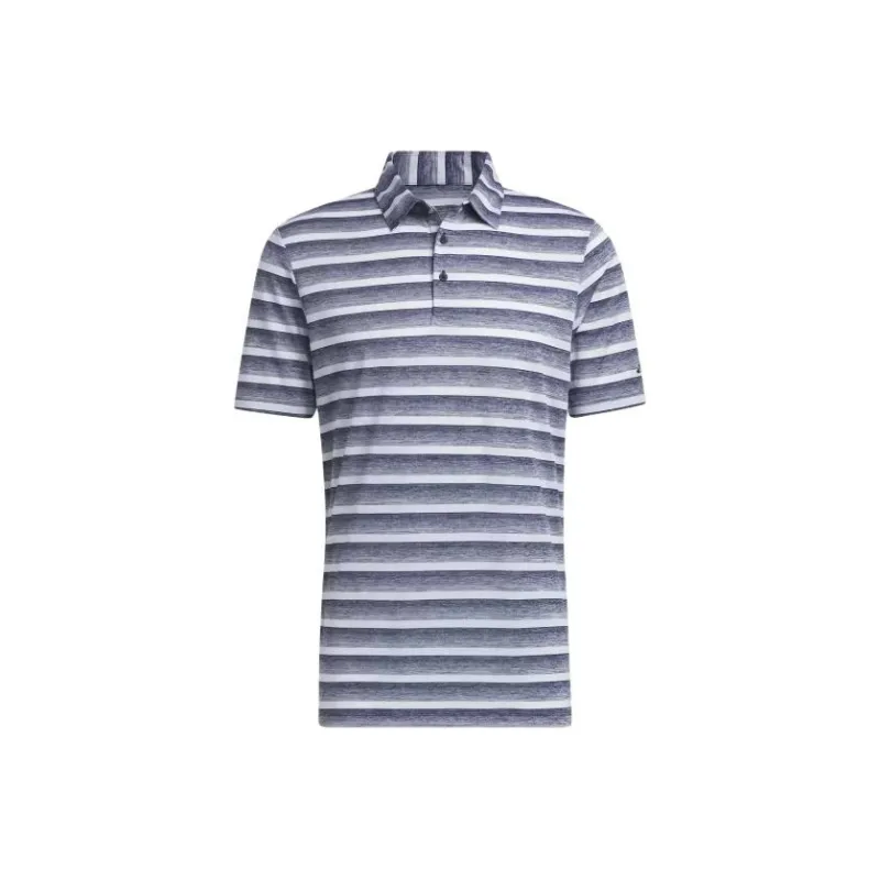 Adidas Free Shipping With AdiClub Two Color Striped Polo Shirt-0