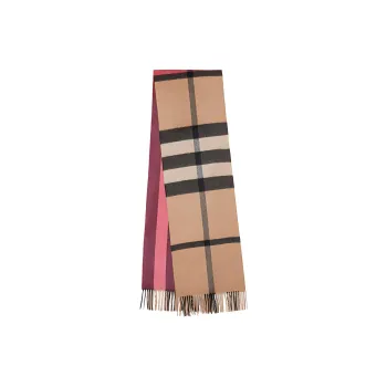 Burberry Knit Scarves Women's Rose Pink Red
