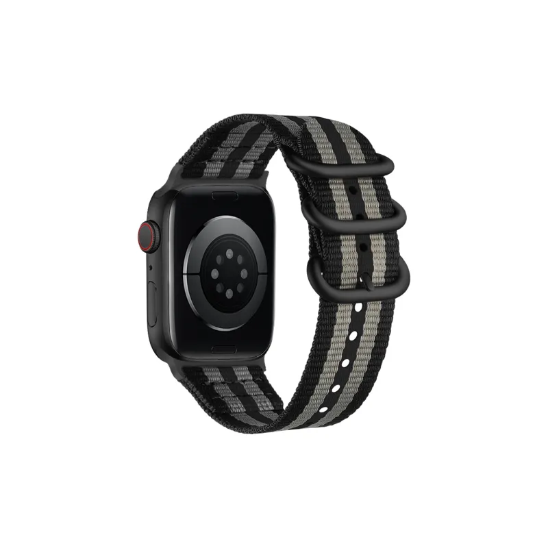 DUALMM Apple Compatibility Watch Band 225mm 38/40/41/42/44/45/49MM Nylon Material-24