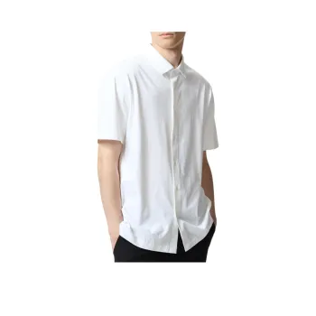 UNIQLO AIRism Mesh Series Shirt Unisex White
