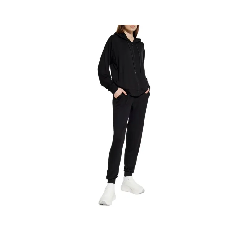 EMPORIO ARMANI Logo embroidered Lounge Hoodie-3