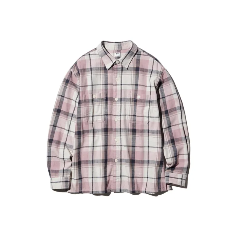 UNIQLO Shirts Unisex Pink-0