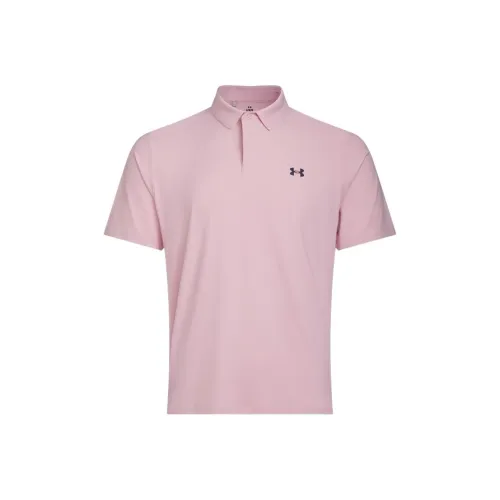 Under Armour Drive Chill Polo Shirt Men's Deep Pink