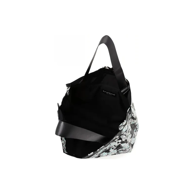 ISSEY MIYAKE Kuro Cotton Handbag Unisex Black-6