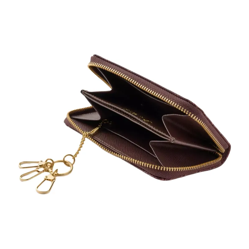 Disney Cotton Wallet Mini Women's Chocolate-2