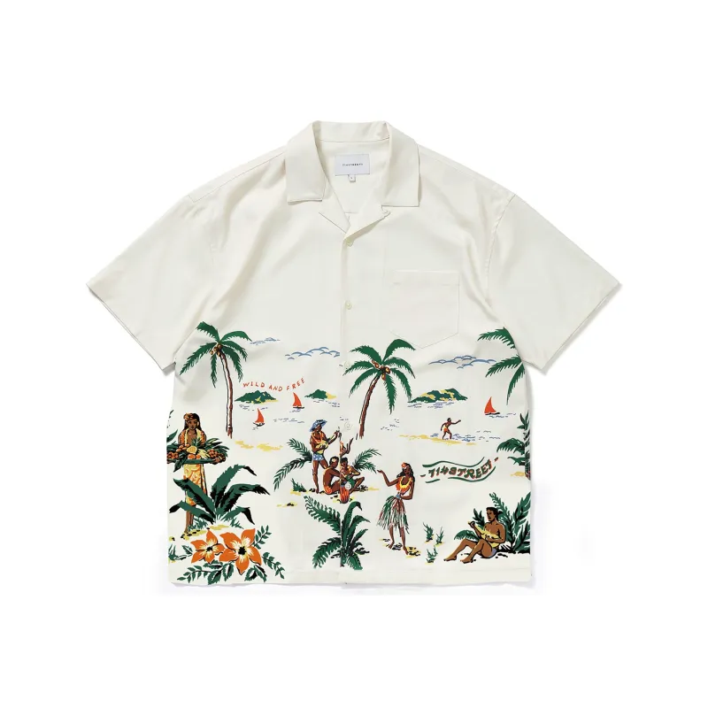 714STREET Shirts Unisex Ecru-0