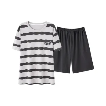 GOSO Pajama Set Men's Light Gray