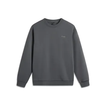 LiNing Sports Fashion Collection Sweatshirt Unisex Magnet Gray