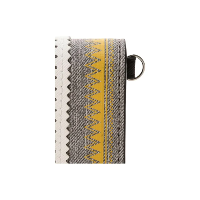 Disney Synthetic Leather Wallet Mini Unisex Yellow & White & Black-7