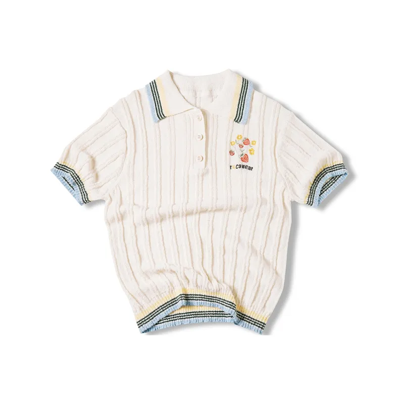 ROCAWEAR Polo Shirt Unisex Beige-0