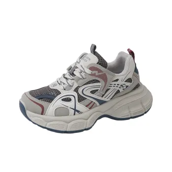 Boogie Bear Height Increasing Breathable Low Top Chunky Sneakers Women's