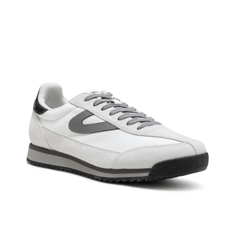 TRETORN Rawlins Slip Resistant Low Top Casual Shoes Unisex White Gray-1