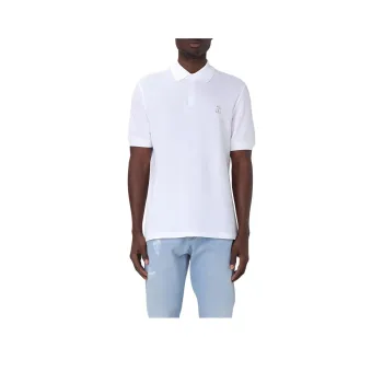 Brunello Cucinelli Logo Printed Short Sleeved Polo Shirt