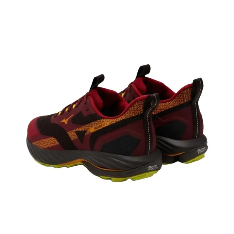 Mizuno Wave Rider TT 2 Anti Slip Wear Resistant Low Top Running Shoes Men's Red-3
