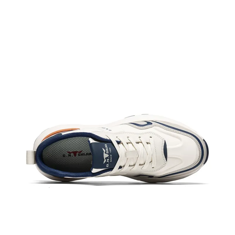 G.N.SHIJIA Cushioning, Breathable, Lightweight, Height Increasing Low Top Casual Shoes Men's-3