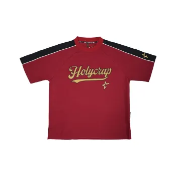 Holycrap T Shirt Unisex Burgundy