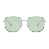 C7: Elegance Silver Frame+Sapphire Green Lens