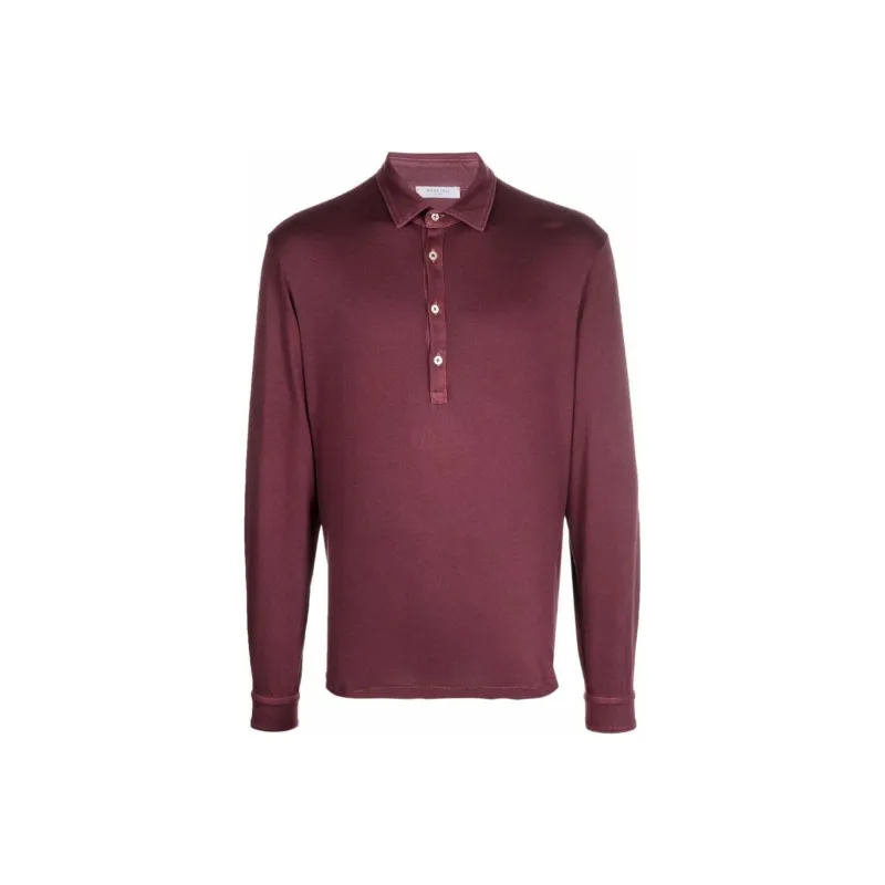 Boglioli Longsleeved Polo Shirt-0