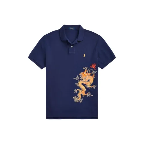 Polo Ralph Lauren SS24 Polo Shirt Men's Deep Cobalt Blue