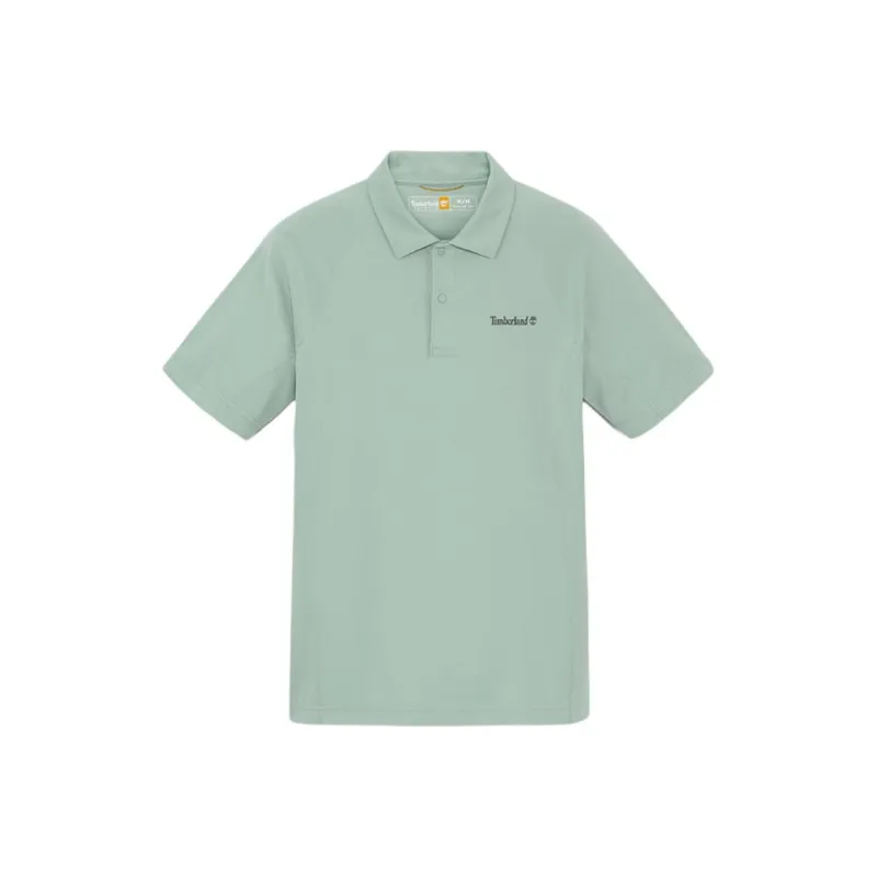 Timberland Polo Shirt Men's Carved Green-0