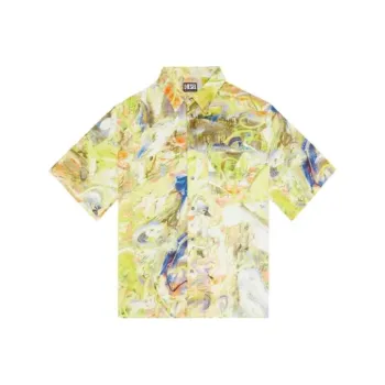DIESEL Shirts Men Yellow
