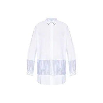 MM6 Maison Margiela Striped Panelled Shirt