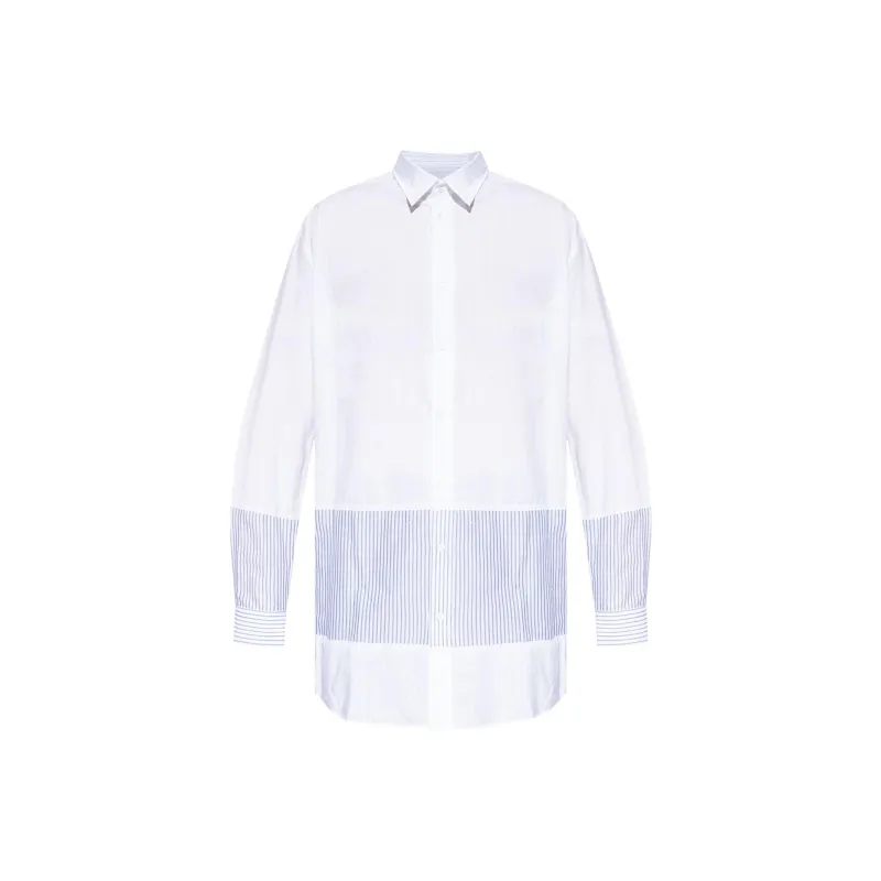 MM6 Maison Margiela Striped Panelled Shirt-0