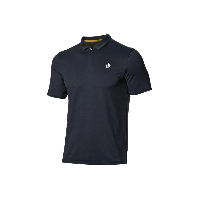 Under Armour Curry Splash Polo Shirt Men's Black-0