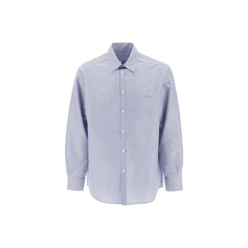Valentino Striped Long Sleeved Shirt-0