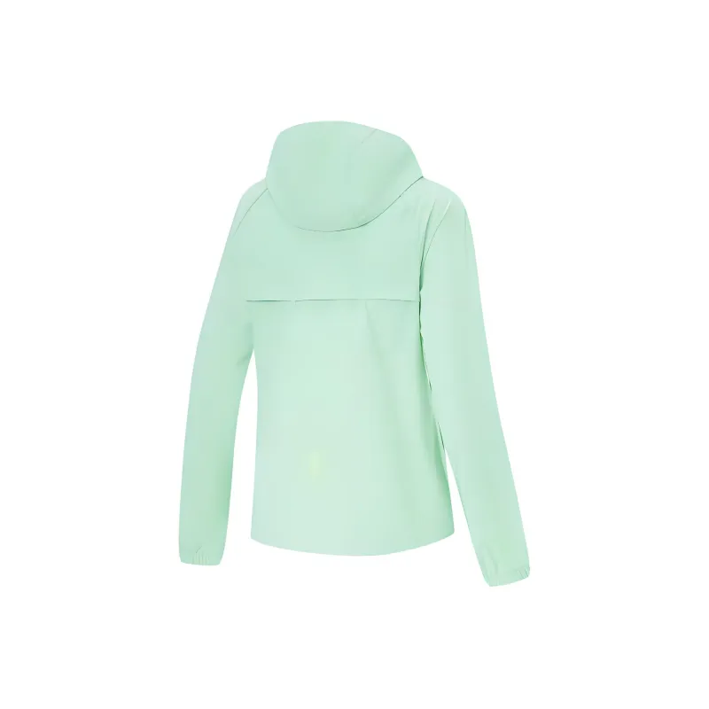 LiNing UV Protection Sun Protection Clothing Women's Cooling Green-1