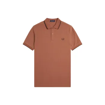FRED PERRY Polo Shirt Men's Brown