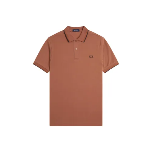 FRED PERRY Polo Shirt Men's Brown