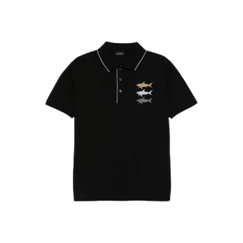 Paul & Shark Logo print Polo Shirt