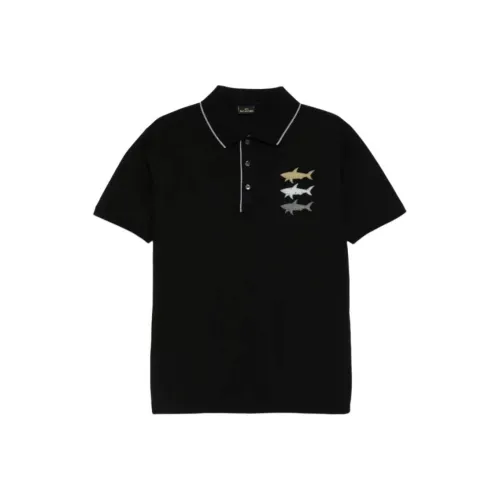 Paul & Shark Logo print Polo Shirt