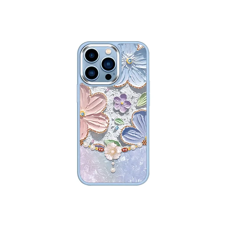 MSMF Glass Material Phone Cases Compatibility With Apple/Apple 14 Plus/16/15 Pro/13/12 Pro Max/11 Refreshing-15