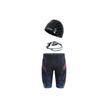 TOSWIM Swimming Sets Men's Blood Moon Dark Wave